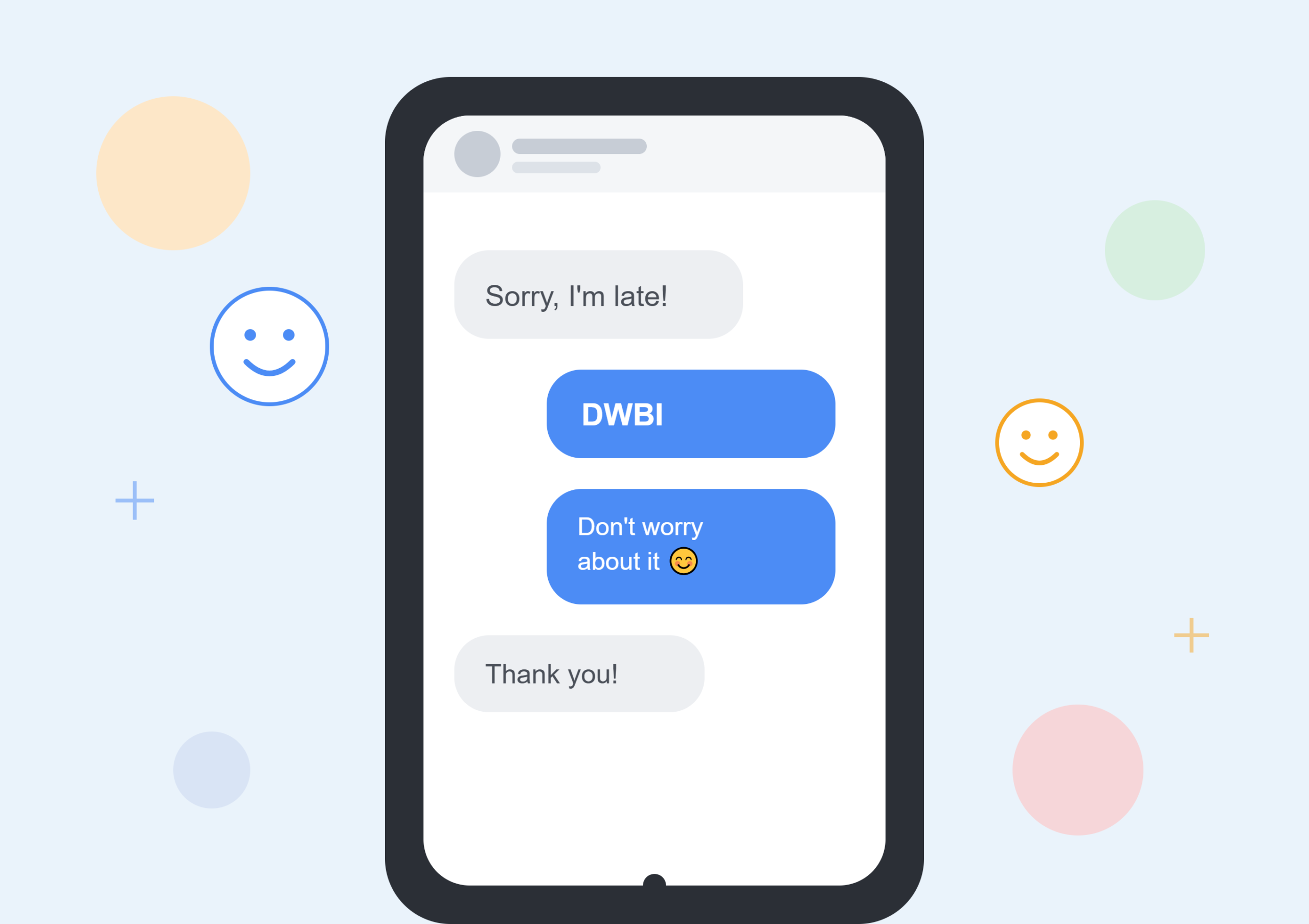 dwbi meaning in text