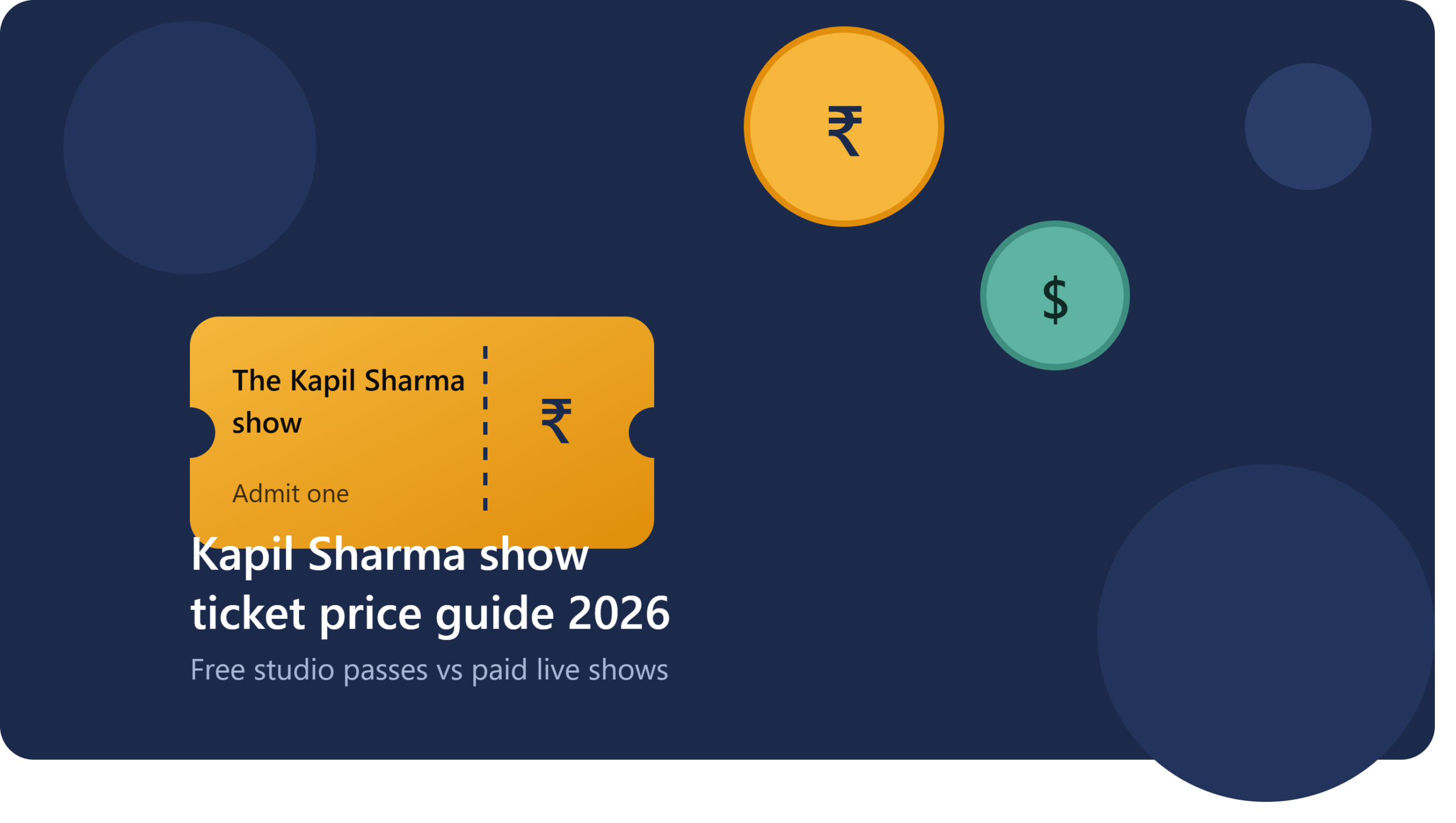 kapil sharma show ticket price